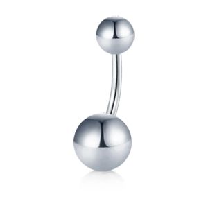 14G Short Belly Button Rings for Women Body Curved Barbell Dangle Body Piercing Set Navel Bar Rings CZ -Tone 6mm 8mm 10mm