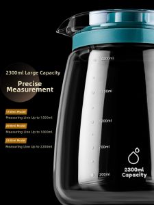 GIANXI | Rose Tea Infuser Glass Cold Water Pitcher Set