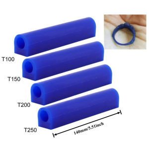 Men & Women Ring Carving Wax Tubes - Green-Blue Hollow Wax Rods for Jewelry Prototyping & Mold Making