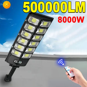 500000LM Most Powerful Solar LED Light Outdoor 540/360/96 LED Outdoor Solar Lamp Motion Sensor Waterproof Garden Street Lamp