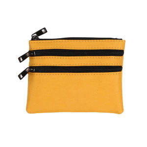 1/2Pcs Canvas Mini Coin Purse Simple Zipper Kid Storage Pouch Money Pocket Solid Coin Key Bag Women Men Cute Wallet Mini Purse