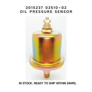 OIL PRESSURE SENSOR 3015237 / 02510-02 [1 PIN] [LIMITED LOCAL STOCK. SHIP IN 24HRS. LOCAL SUPPLIER WARRANTY] FOR CUMMINS KTA19 DIESEL GENERATOR