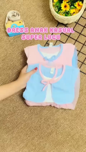 Gaya Kasual Anak: Hwa-Young Dress Premium Korea untuk Balita