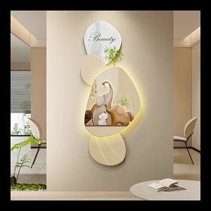 DIHUANTUO | LED Light Crystal Porcelain Wall Hanging Picture