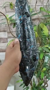 Cover Knalpot tzm carbon