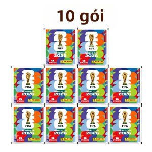 Panini | Bộ Sưu Tập Tem Dán Gốc Panini FIFA World Cup 2026 Phiên Bản Quốc Tế Quà Lưu Niệm Hiếm Dành Cho Người Hâm Mộ Bóng Đá