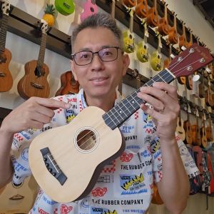 PRO UKE PU-180T - 21 Inch Soprano Ukulele Guitar Beginner Package | Ukelele Gitar Murah Original