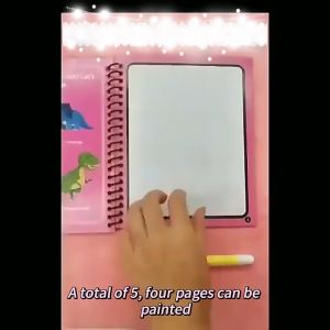 2022 magic water coloring drawing kids Reusable cartoon aqua doodle book for early education