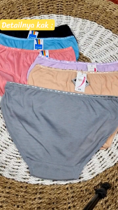 12PCS RAIN Celana Dalam Wanita Seamles Terbaru tidak napakmengecilkan perut grosir kualitas premium