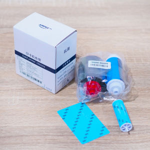 Seaory BXR.21112.GBZ ริบบอนสี หมึกพิมพ์สี Full panel color ribbon YMCKO 300 Print ใช้สำหรับเครื่องพิมพ์บัตร Seaory S20 S21 S22 S22K Code GBZ