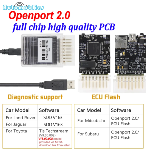 Openport 2.0 ECU FLASH Chip Tunning Too for Mercedes J2534 open port 2 0 OBD2 Car Diagnostic Tool for Toyota Scanner Full Chip