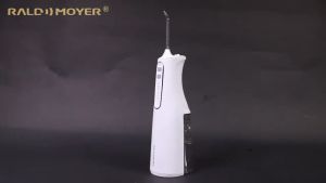 Raldmoyer Water Jet AT120 เครื่องฉีดน้ำทำความสะอาดฟันแบบพกพา แข็งแรงตอบโจทย์คนที่มีปัญหาในช่องปาก (ไหมขัดฟันแรงดันน้ำ)