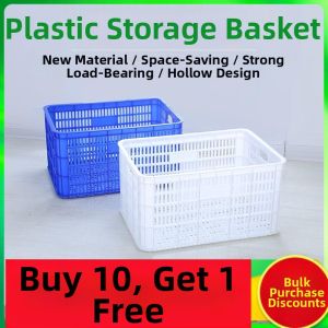 MEISITEKEKE | Durable Perforated Plastic Storage Basket