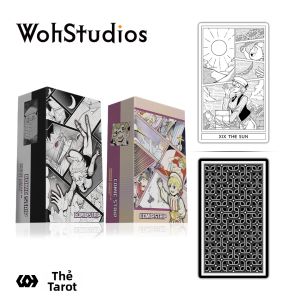 WohStudios | Bộ Bài Tarot Phong Cách Wirth Đượm Chất Truyện Tranh 78 Chiếc