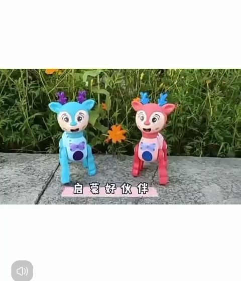 Mainan Anak RUSA TALI ELECTRIC CUTE PET 766 Mainan Rusak Gerak Berjalan Rusa Lampu Anak Mainan Anak Perempuan - Mainan Anak Laki Laki