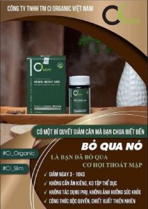 Giảm cân thảo dược thiên nhiên CI SLIM giúp đào thải mỡ thừa giúp cơ thể săn chắc và đẹp da Chính hãng 💯%