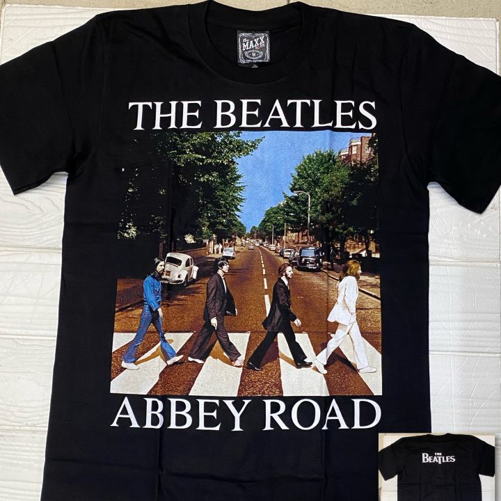 The Beatles Abbey Road Black T Shirt Lazada Lazada PH