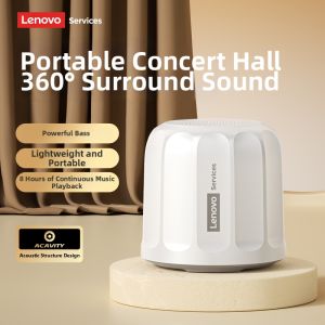 Lenovo | Portable Bluetooth Speaker Heavy Bass Long Battery