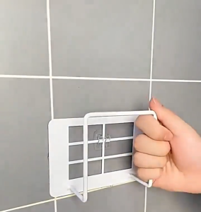 路由器置物架 Router Wall Mount Shelf WiFi Storage Rack Organizer No Drill Adhesive Set Top Box Holder Cable Iron Living Room