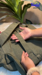 KIMBEL HGZB03 Backpack Medium Size Canvas