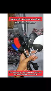 Spion Scoopy Bulat Carbon: Kaca Spion Motor Honda Scoopy Fi ESP