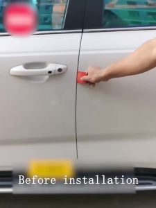 Universal 2m Car Door Edge Seal Strip Rubber B-Pillar Waterproof Dustproof Weatherstrip Car Soundproof Auto Sealant Strip Fits