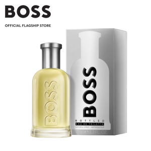 น้ำหอมผู้ชาย BOSS Bottled Eau de Toilette for Men 100ml - Apple Cinnamon Woods - Fruity Woody Perfume *สามารถสลักชื่อได้ 15 ตัวอักษร