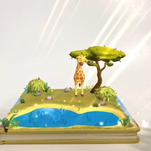 หนังสือ Little Hippo: Little Giraffes Big Idea With Augmented Reality
