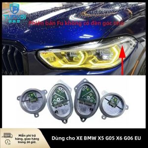 Mô-đun Đèn Pha LED Laser Toàn Phần BMW X5 G05 X6 G06 40ix 50ix SUV Màu Vàng - Đèn Chiếu Sáng Ban Ngày LED - Bảng Đèn Pha LED Trái & Phải 12V 3000LM 15W