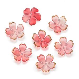 50 petal-shaped decorations jewelry connector-shaped earrings hair accessory making accessories