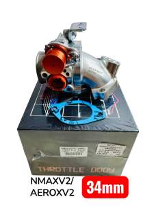 MTRT THROTTLE BODY 32MM/ 34MM/ 36MM NMAX155 V2/V2.1/ AEROX155 V2 WITH MANIFOLD WITH OUT TPS