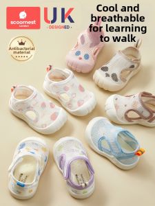 KESCOORL | Soft Bottom Mesh Baby Sandals Walking Shoes