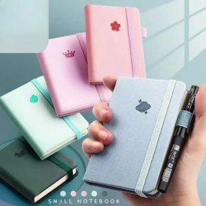 Small Notebook Portable Notebook Thickened Small Pocket Book Mini English Word Book Casual Note Culture and Education Supplies