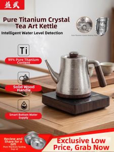 YIWU | Automatic Water Filling Titanium Electric Kettle for Tea Brewing