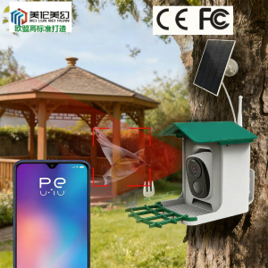MEILUNMEIHUAN | Intelligent Camera Monitoring 5MP Bird Feeder