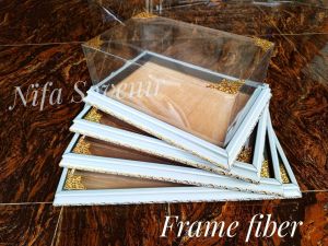 Kotak Seserahan Frame Fiber isi 4 3 2 dan Bijian Lengkap Tutup Mika
