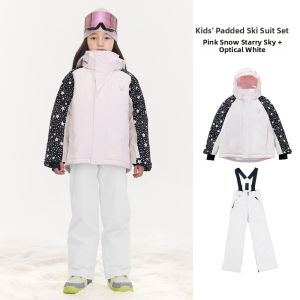 VECTOR | Waterproof Windproof Ski Suit Pink