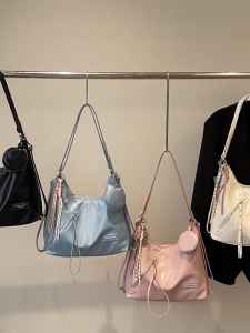 Túi đeo chéo nữ túi đeo vai đeo balo đa năng thiết kế khóa chéo tặng móc vợt thời trang TTS68 047