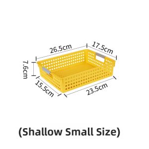 Stackable Storage Basket for Kindergarten Toys and Snacks