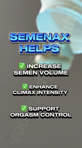 Best Climax Bundle for Men: Semenax + ProSolution Pills + Semenhance (Natural Enhancement Herbal Supplements with FREE GIFT worth $41)