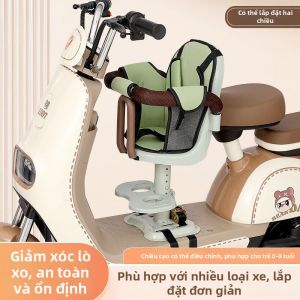 BONINGYU | Safe Front Baby Seat Stylish Comfort Large Space Universal For Electric Bikes