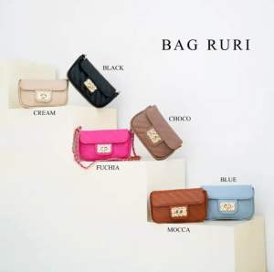 RTG - Ruri Bags Tas selempang wanita kekinian Tas selempang wanita terbaru Tas wanita korban Ary ke