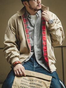 MADEN | Áo Khoác Cổ Đứng Vintage Nam Thu