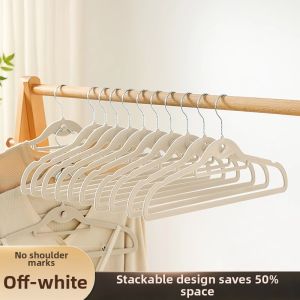 SIVASS | Flocking New Home Clothes Hanger 100 Pieces