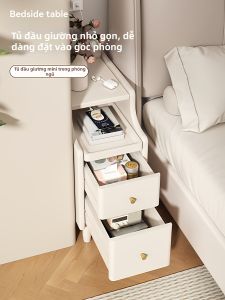 OYIla | Ultra-narrow Bedside Storage Cabinet 20cm
