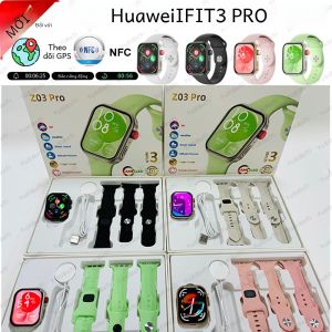 Đồng Hồ Thông Minh Màn Hình HD Huawei Fit 3 2.04 "cho Nam Và Nữ Cuộc Gọi Bluetooth Theo Dõi GPS NFC Theo Dõi Sức Khỏe Đồng Hồ Thông Minh Smartwatch Series 9