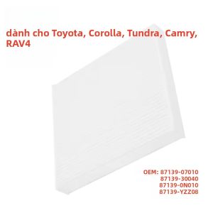 Lọc Gió Cabin Ô Tô Toyota 87139-YZZ08 87139-30070 87139-07010 Tương Thích Với Auris Avensis Camry Corolla Hilux RAV4 Prius Yaris