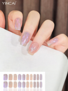 YINCAI | UV Half-Cured Soft Nail Stickers 2nd Generation