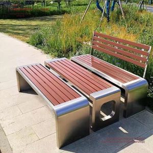 GaoNing | Outdoor Recreational Stainless Steel Bench