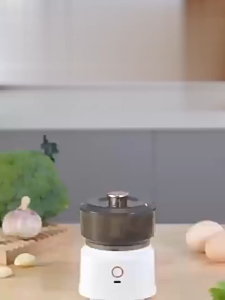 Mini Kitchen Food Chopper Multi-Function Pressure Vegetable Cutter Automatic Baby Food Processor - 350ml